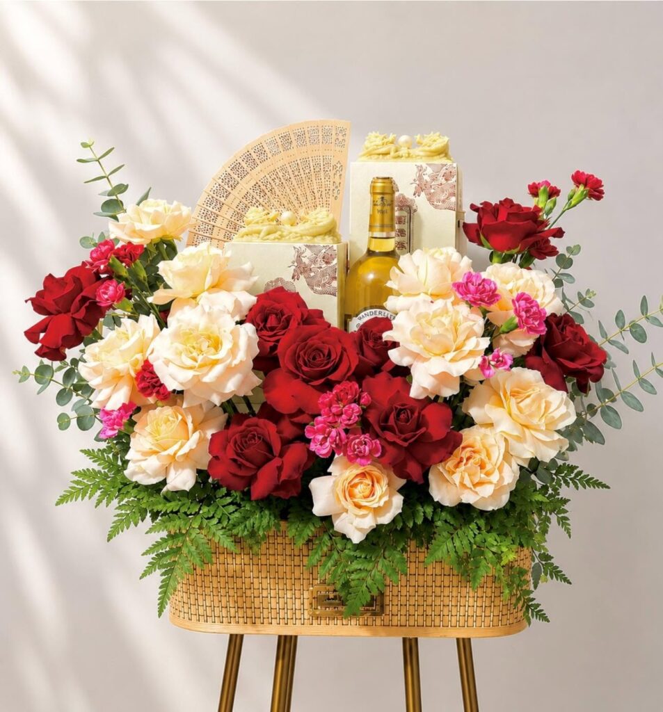 Tráp Hoa Truyền Thống