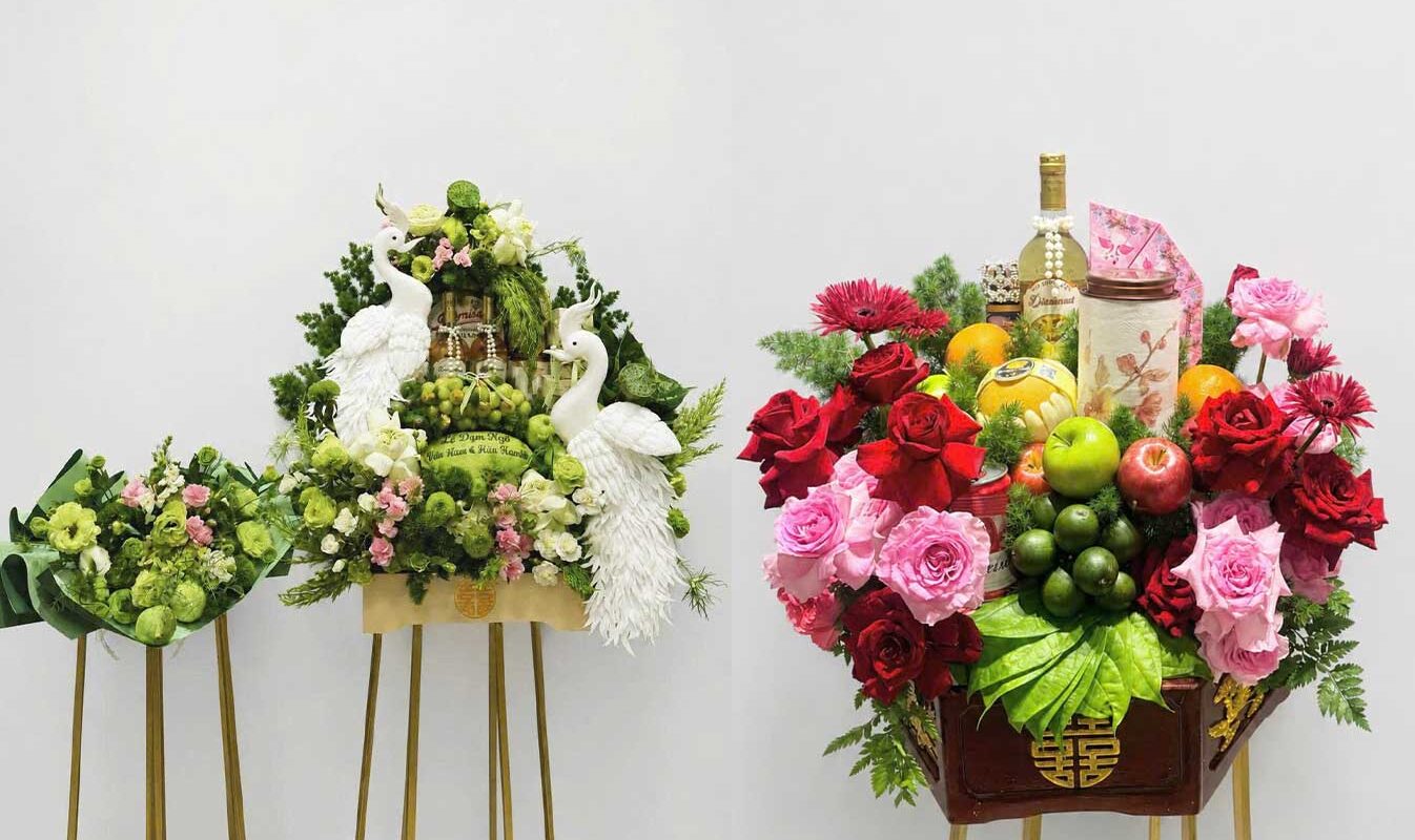 Giá Tráp Dạm Ngõ Cần Đước Mới Nhất | Shop Hoa Kiều Trinh