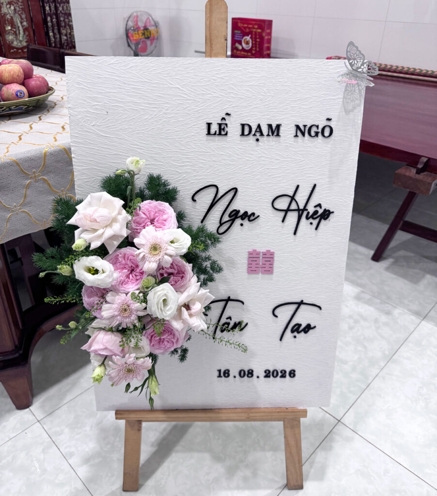 Đặt Tráp Dạm Ngõ Giao Tận Nơi Cần Đước | Shop Hoa Trinh